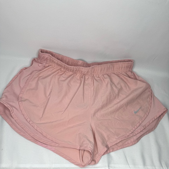 Nike Women's Light Pink Athletic Shorts - Picture 1 of 3